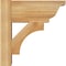 Ekena Millwork Westlake Traditional Rough Sawn Outlooker, Western Red Cedar, 6"W x 12"D x 12"H OUT06X12X12WTL01RWR - alternate 4